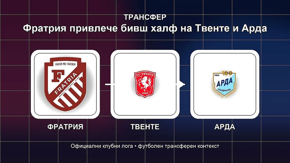 Фратрия привлече бивш халф на Твенте и Арда