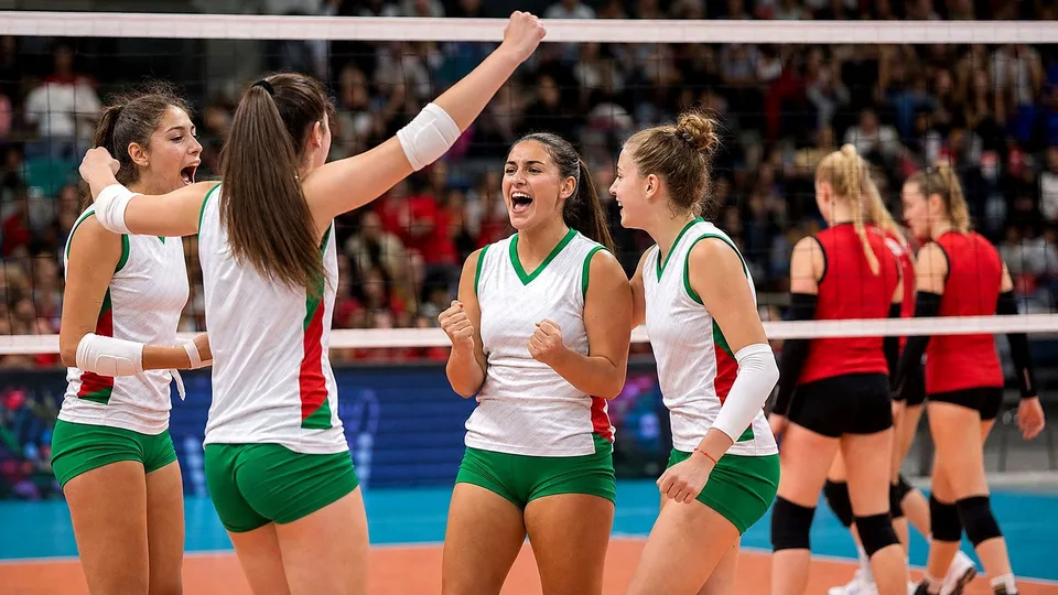 България U18 взе ценна победа над Белгия на ЕвроВолей 2026