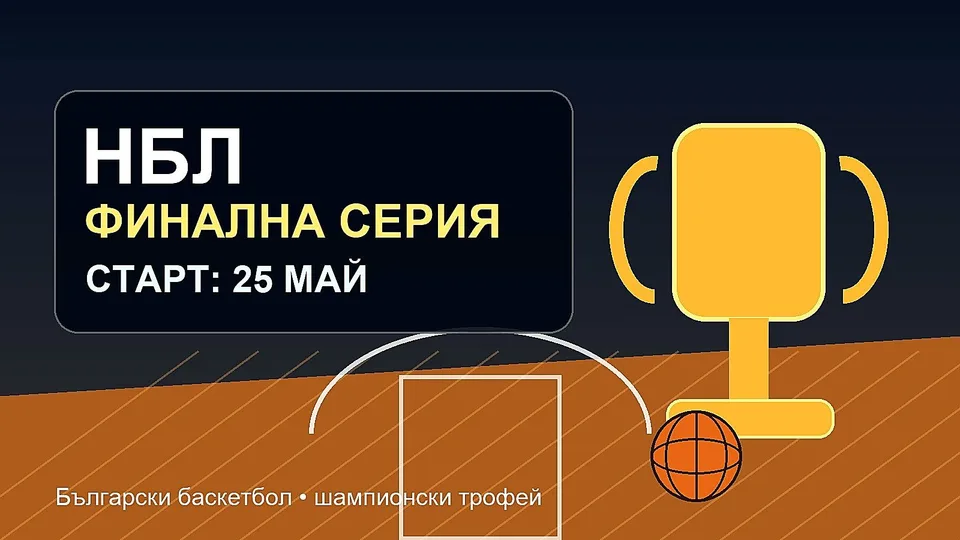 Битката за титлата в НБЛ започва на 25 май