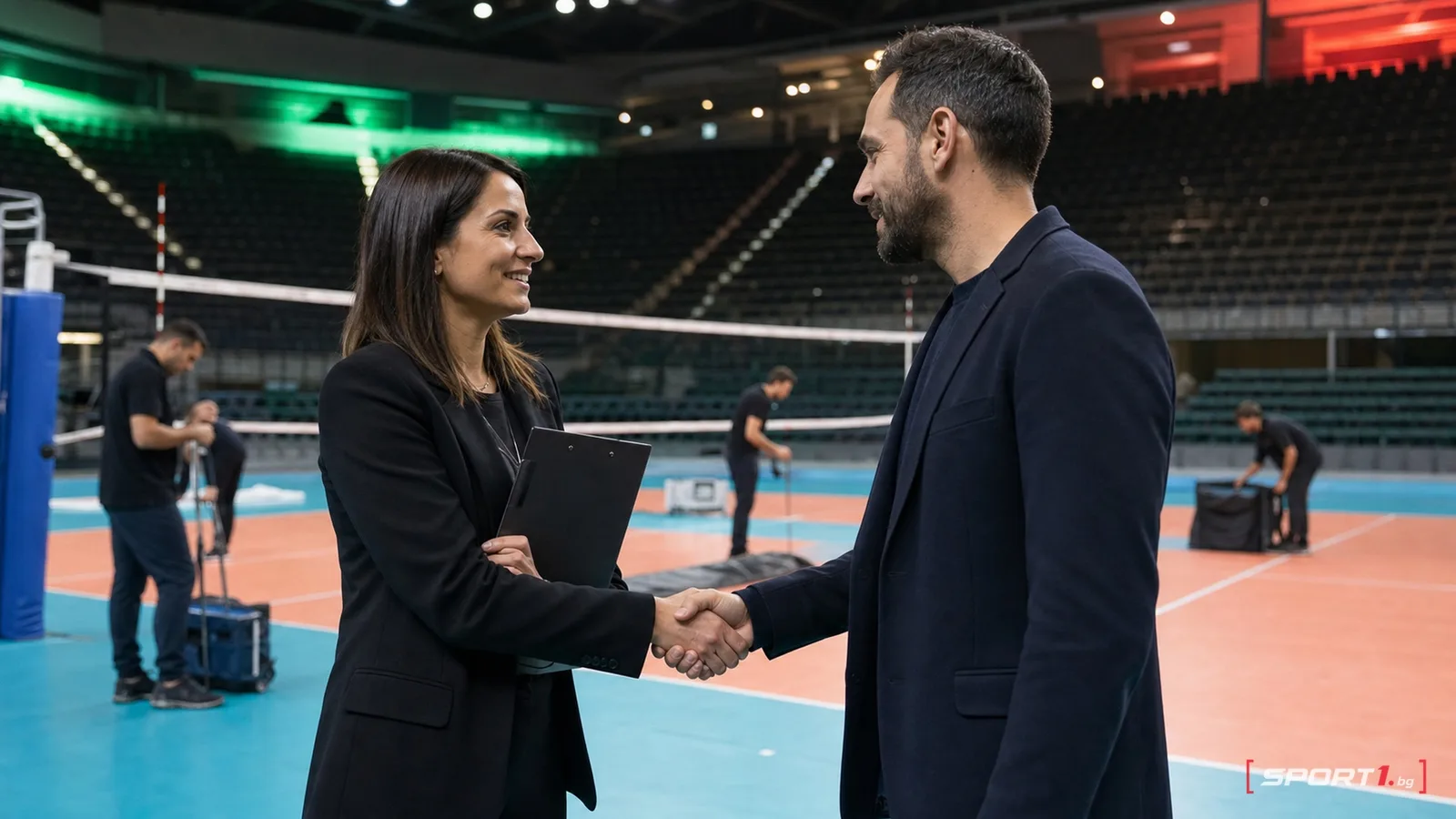 Партньорство за EuroVolley 2026 в Италия — подготовка на волейболна арена и екипи по организацията