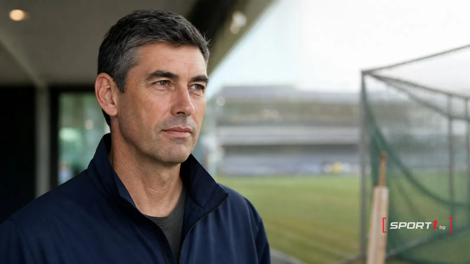 Редакционен AI колаж на Стивън Флеминг в контекст на тестовия крикет