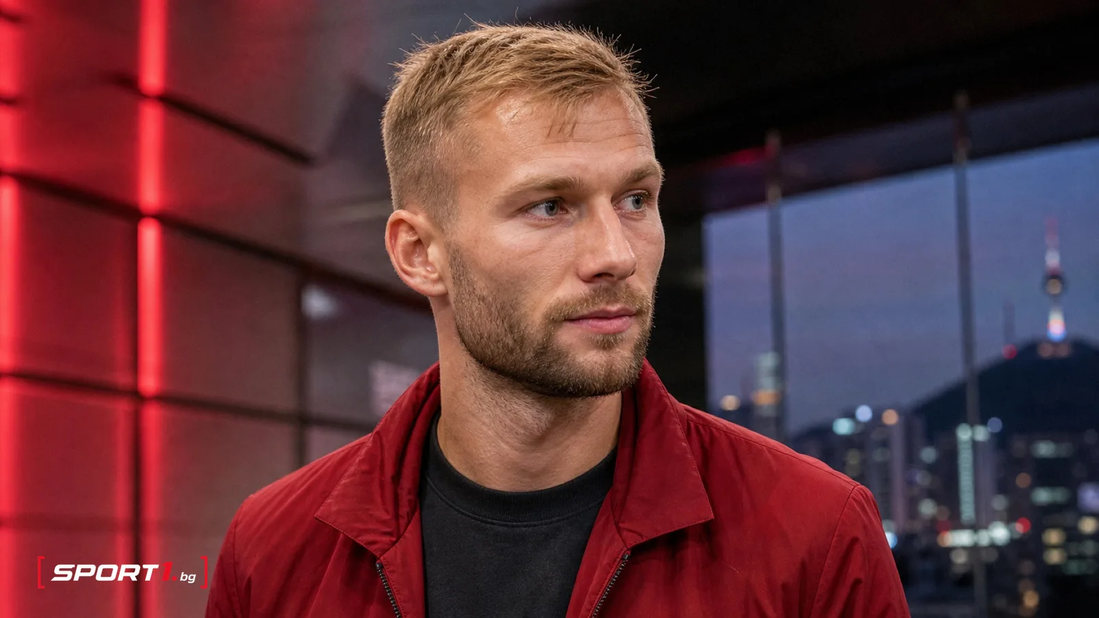 Конрад Лаймер по време на азиатското турне на Байерн Мюнхен през 2026 година