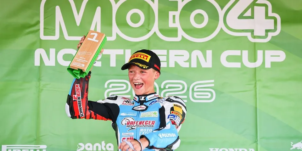 Робин Зигерт спечели титлата в Moto4 Northern Cup след девета поредна победа