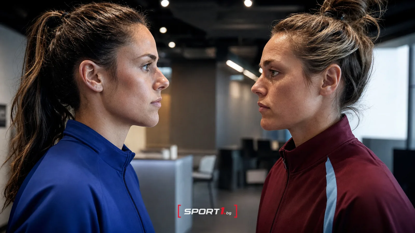 Женският Челси срещу Астън Вила преди старта на WSL 2026/27 — редакционен AI колаж