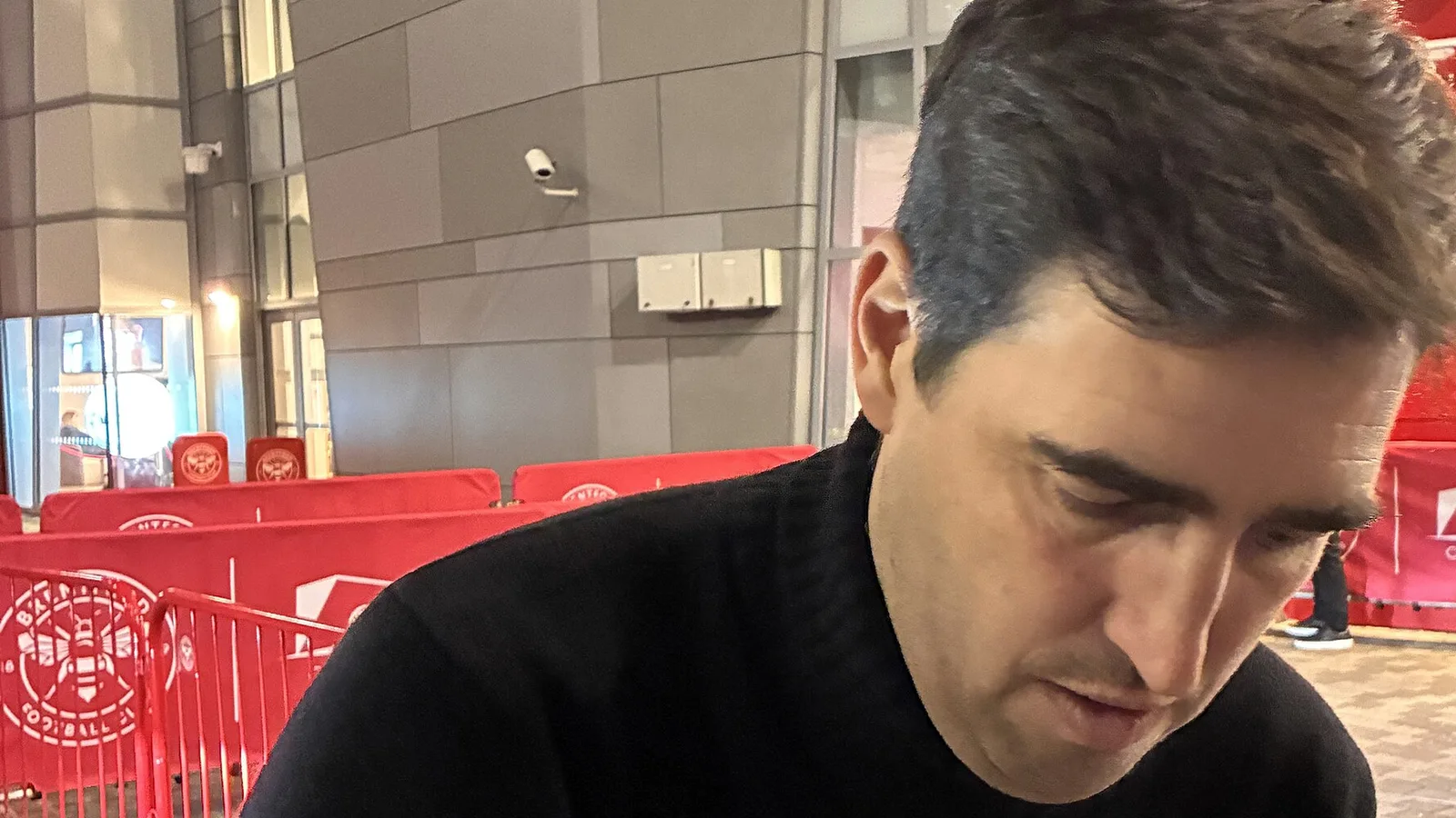 Андони Ираола след мач на Борнемут през декември 2025 година — архивен кадър