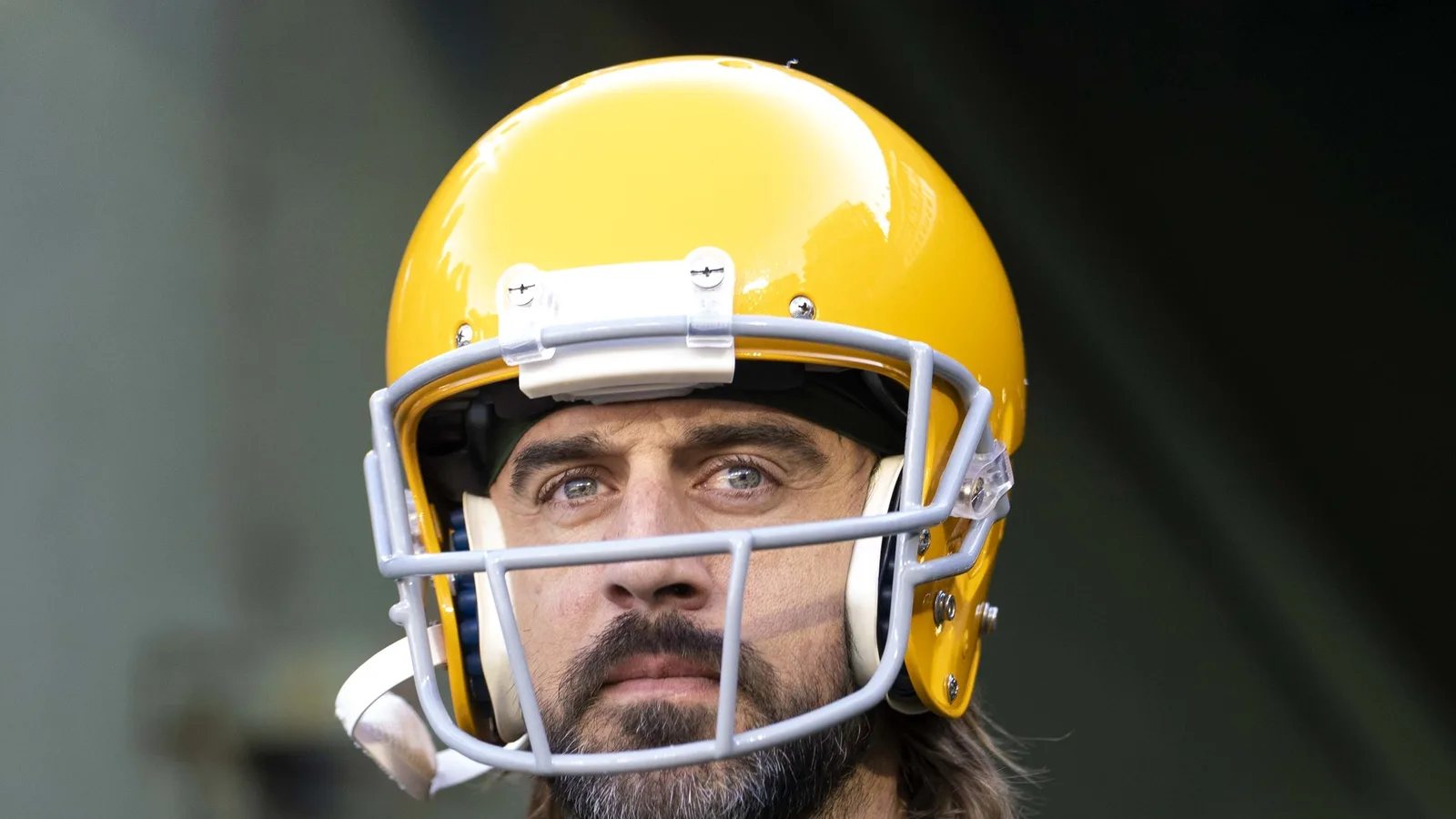 Арън Роджърс с екипа на Green Bay Packers през 2021 година — архивен кадър