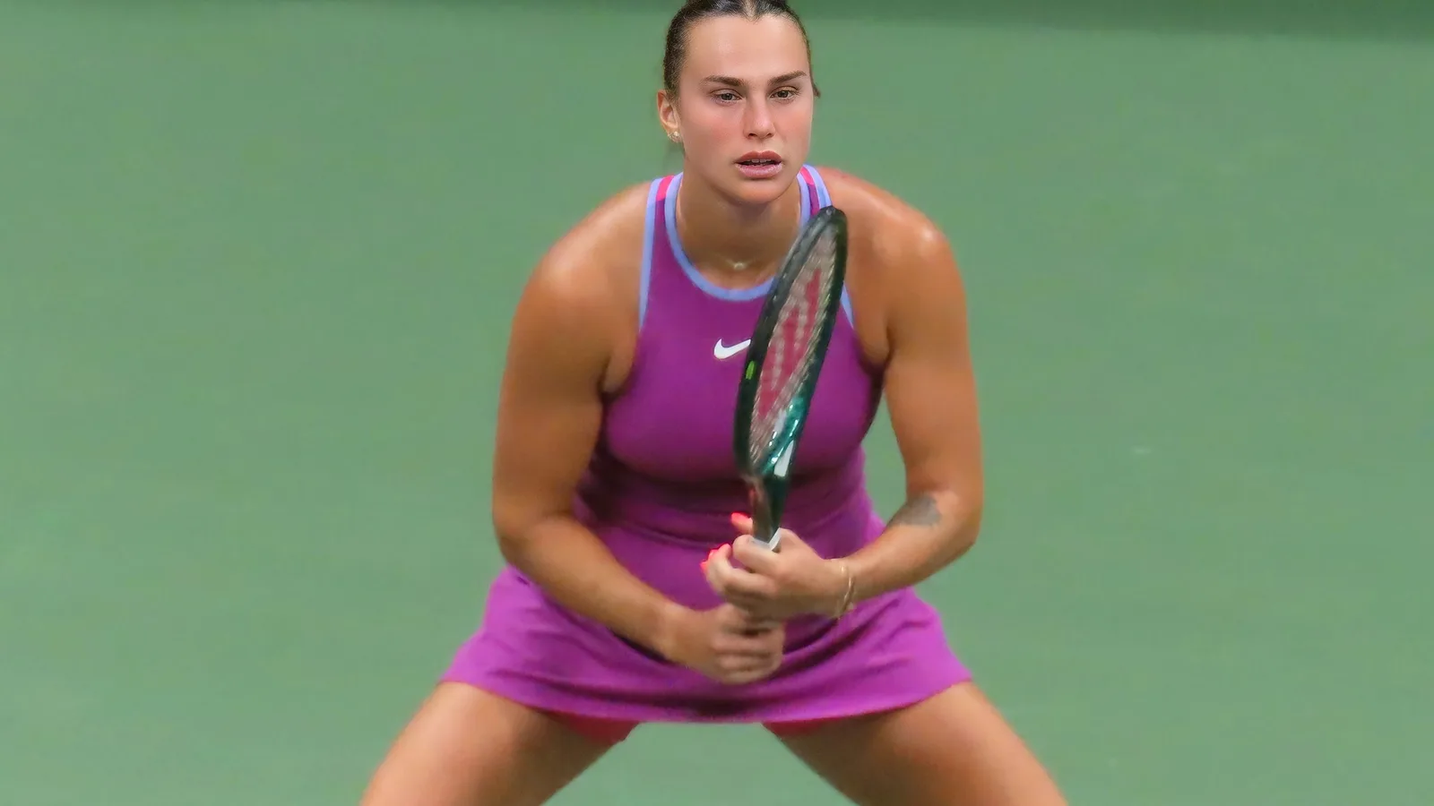 Арина Сабаленка по време на финала на US Open през 2024 година — архивен кадър