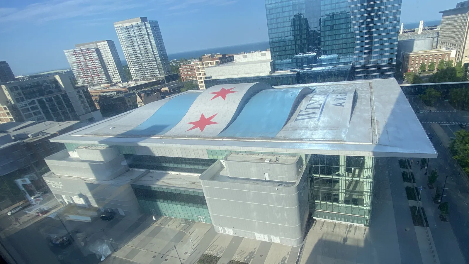 Wintrust Arena в Чикаго, където е планирана бойната карта на PFL за 16 октомври — архивен кадър от 2023 г.