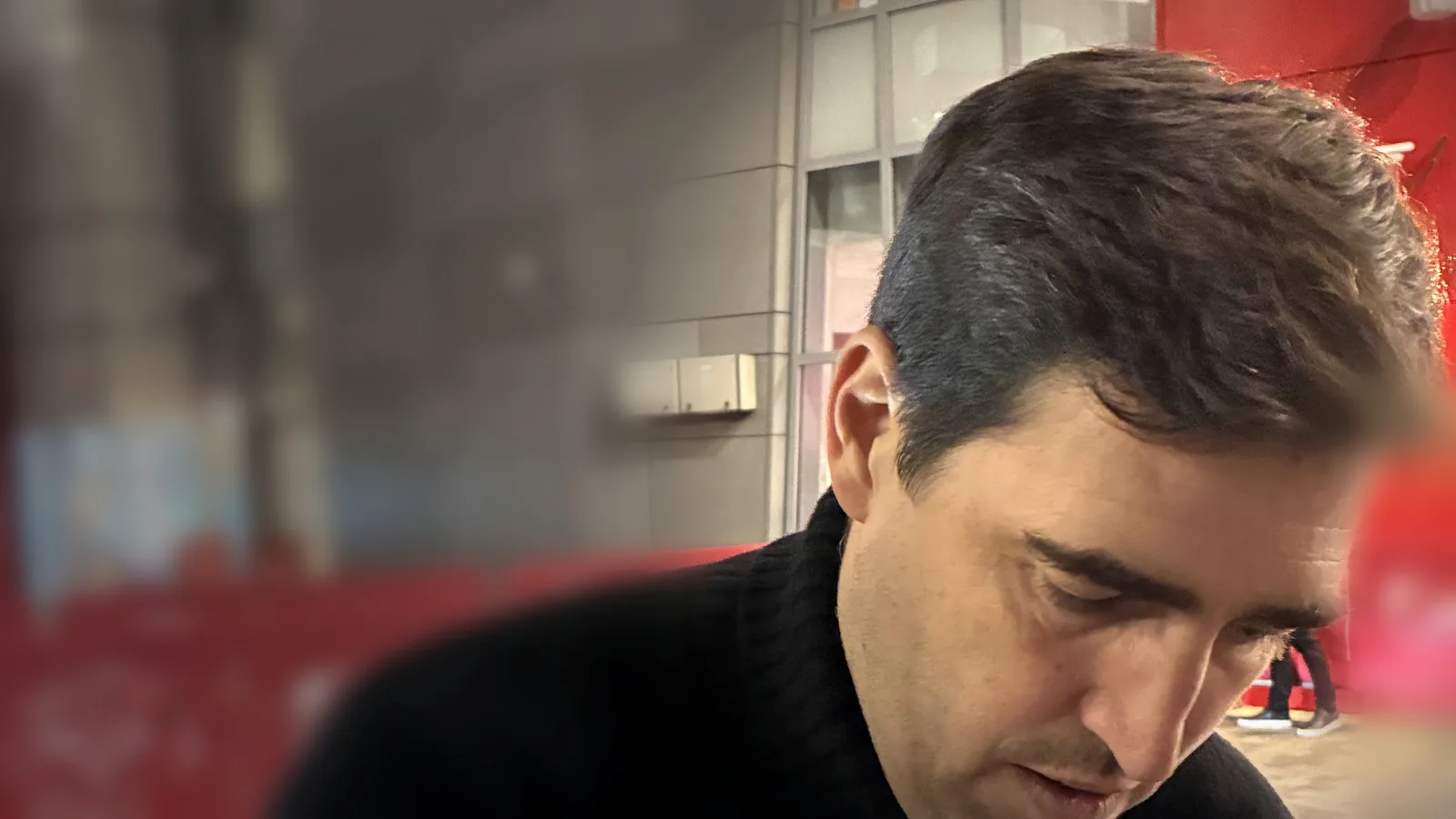 Андони Ираола след футболен мач през декември 2025 година — архивен кадър