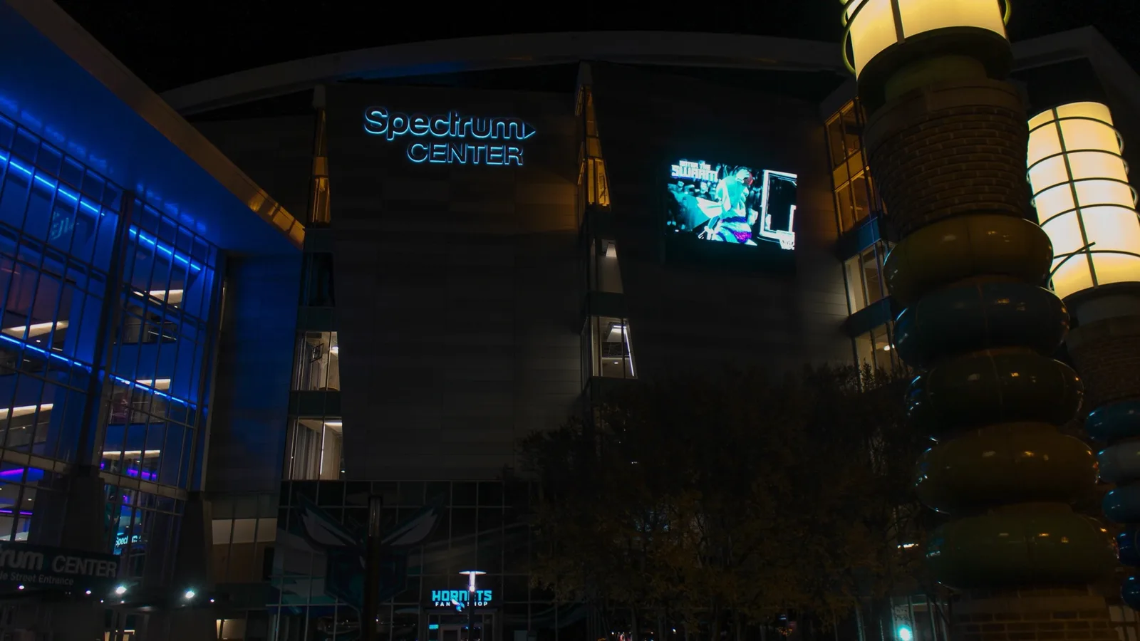 Spectrum Center в Шарлът, бъдещият домакин на Финалите на WTA от 2027 година — архивен кадър