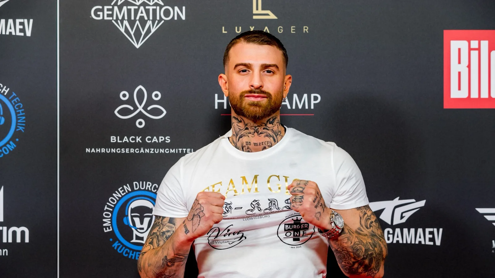 Джиджи Бирофи на архивна снимка от Fame Fighting през 2023 г.