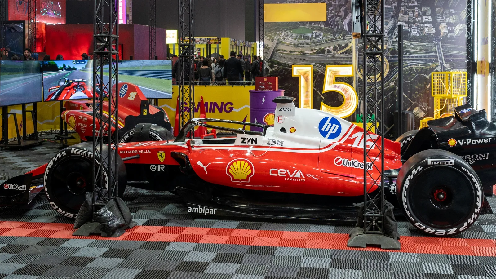 Ferrari SF-26, показан пред публика през 2026 година — архивен кадър